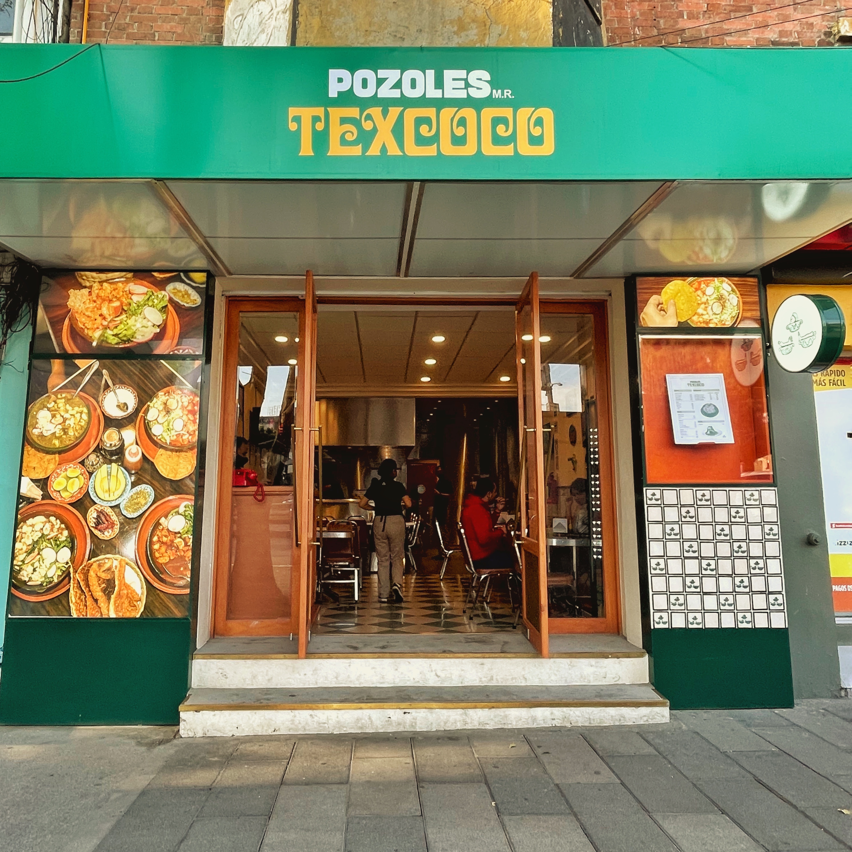 Fachada de Pozoles Texcoco